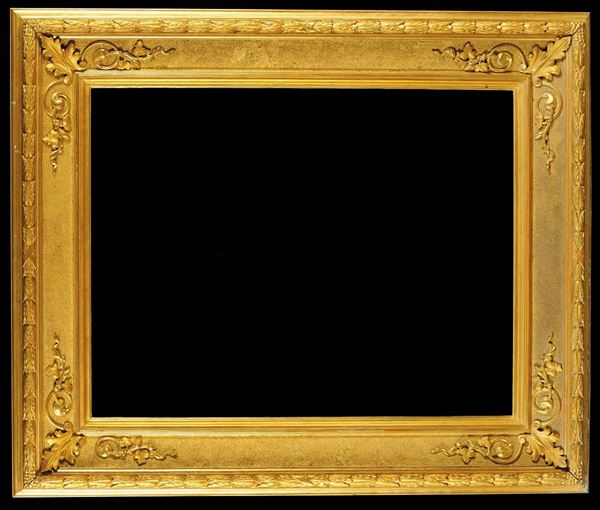 Coppia di cornici intagliate e dorate, Firenze XIX secolo