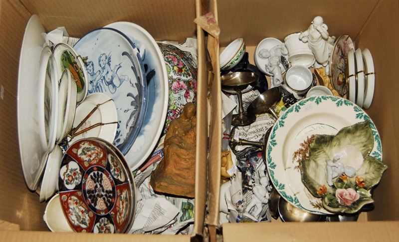 Lotto misto di ceramiche e altro  - Asta Antiquariato, Argenti e Dipinti Antichi - Cambi Casa d'Aste