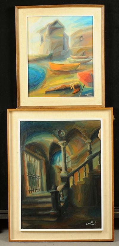 Pino Robutti (1922-2003)palazzo Giustiniani Bogliasco