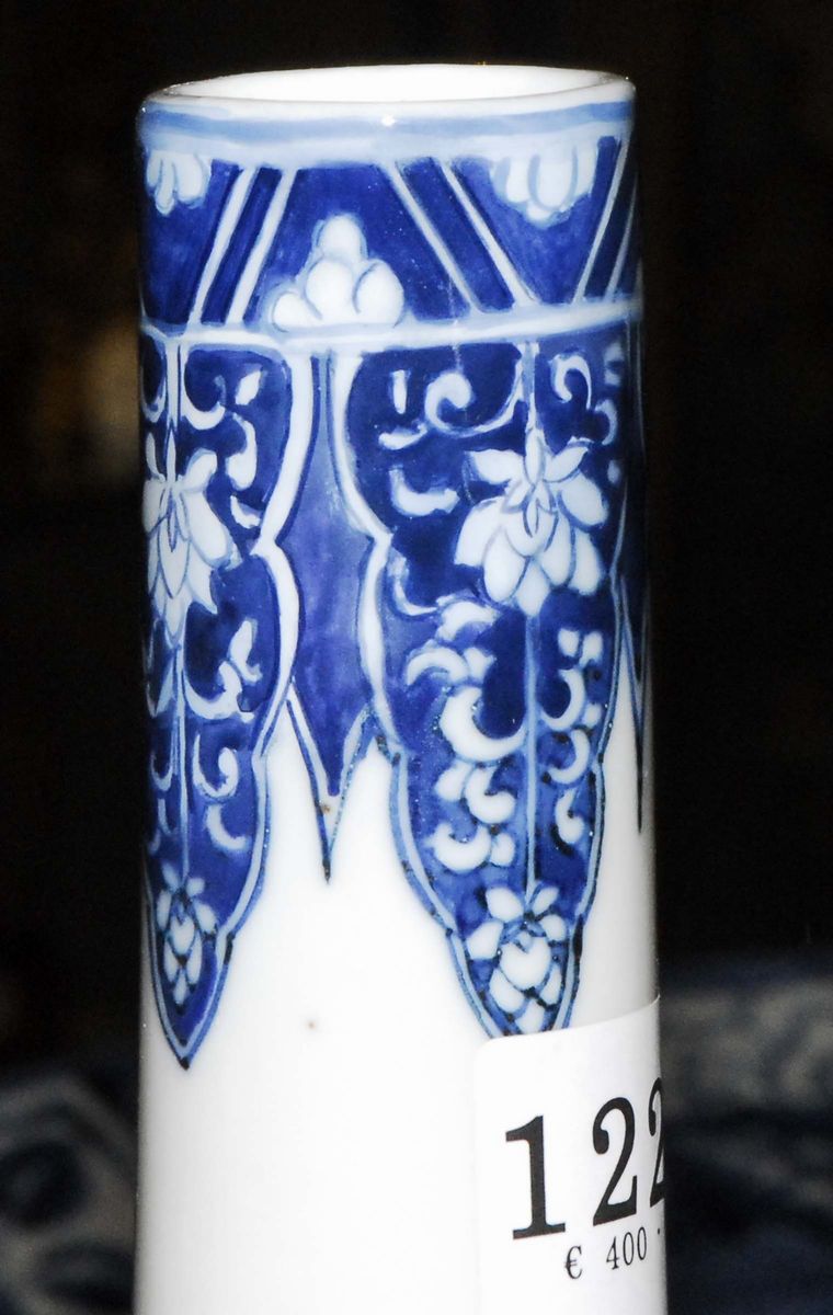Vasoa Fiasca in Porcellana, Cina XIX Secolo