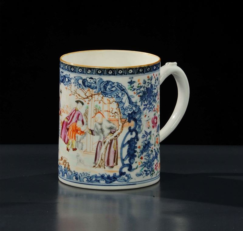 Boccale in porcellana, Cina XVIII secolo  - Asta Arte Orientale - Cambi Casa d'Aste