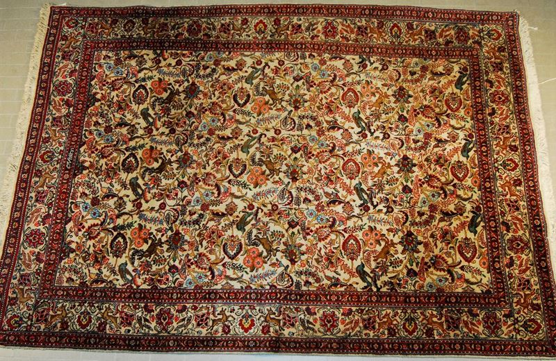 Tappeto persiano Tabriz, XX secolo  - Asta Tappeti Antichi - Cambi Casa d'Aste