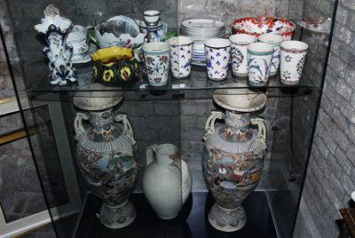 Lotto Misto di Oggetti in Ceramica