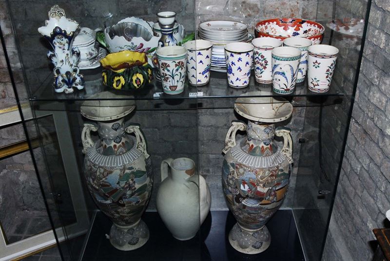 Lotto misto di oggetti in ceramica  - Asta Antiquariato, Argenti e Dipinti Antichi - Cambi Casa d'Aste