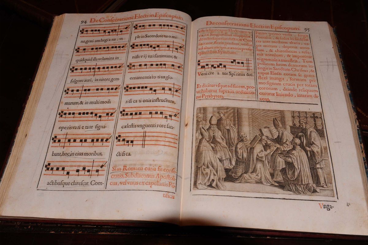 Edizioni del '500 - Legaturepontificale Romanum Clementis VIII Pont. Max. Iussu Restitutum Atque ...
