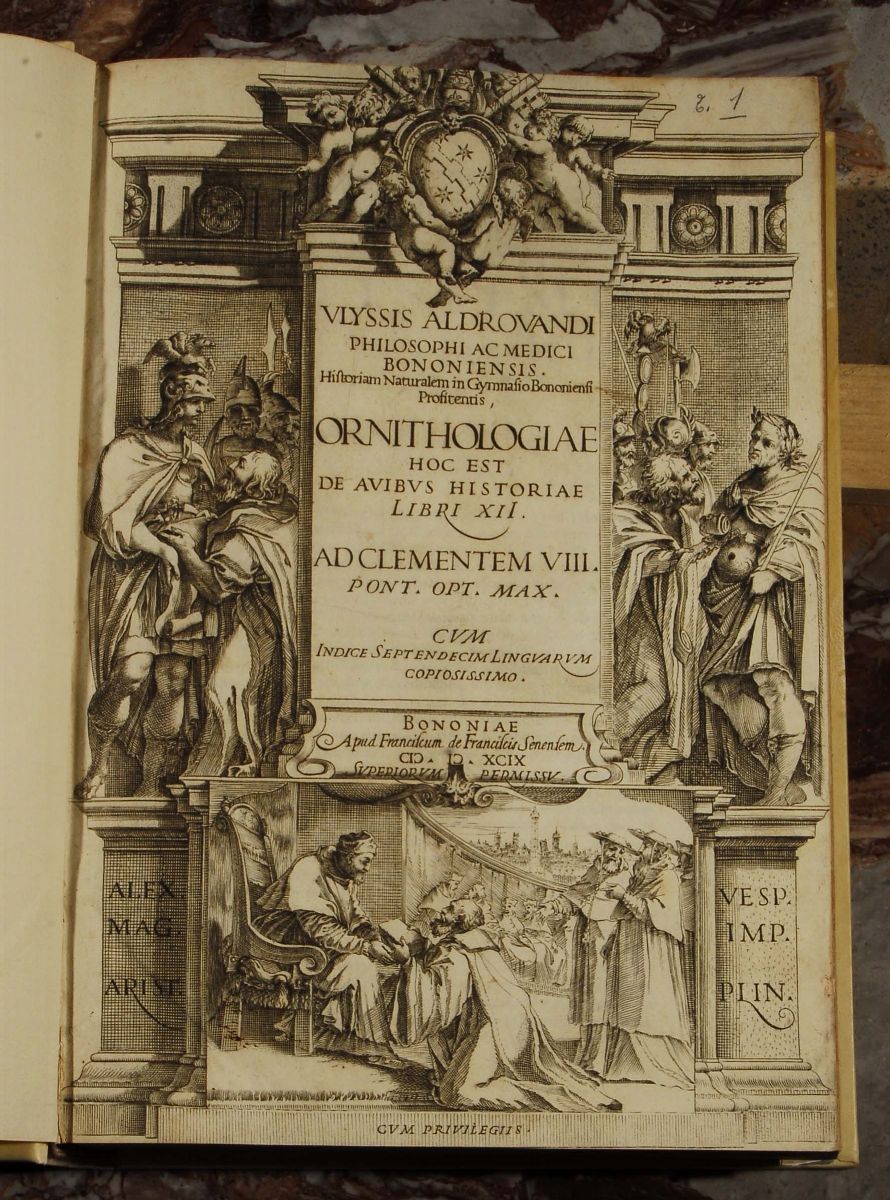 Edizioni del '600 - Scienze Naturali Aldrovandi Ulisseopera Omnia, Bologna, 1599-1668