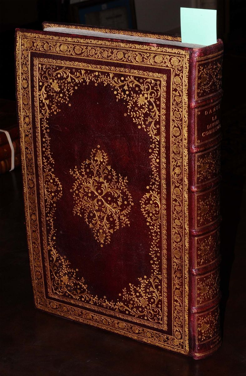 Edizioni del '700 - Legature - Bodoniane Dantela Divina Commedia di Dante Allighieri, Parma, nel ...