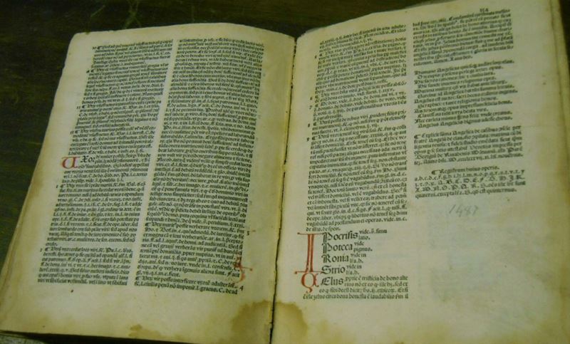 Edizioni incunabole Angelo da Chivasso Summa Angelica … Venetiis impressa per Georgium de Rivabenis, 1487  - Auction Old and Rare Books - Cambi Casa d'Aste