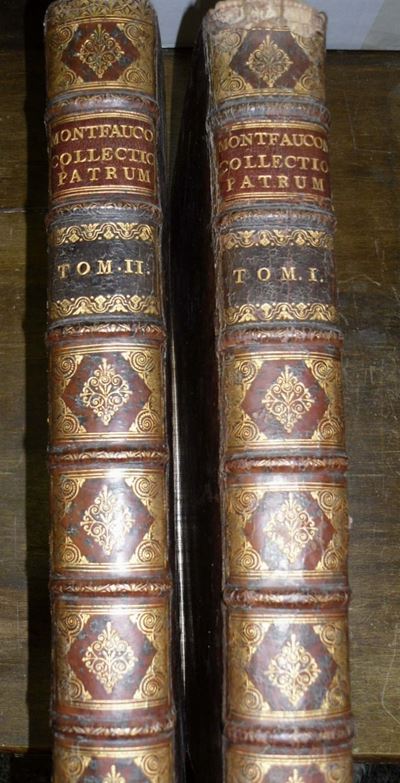 Edizioni del '700 - Filologia Montfaucon Bernard (de)collectio Nova Patrum Et Scriptorum Graecoru...