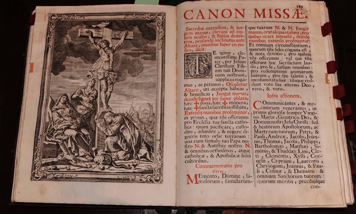 Edizioni del '700 - Legature di Pregiomissale Romanum Ex Decreto Sacrosanti Concilii Tridentini… ...