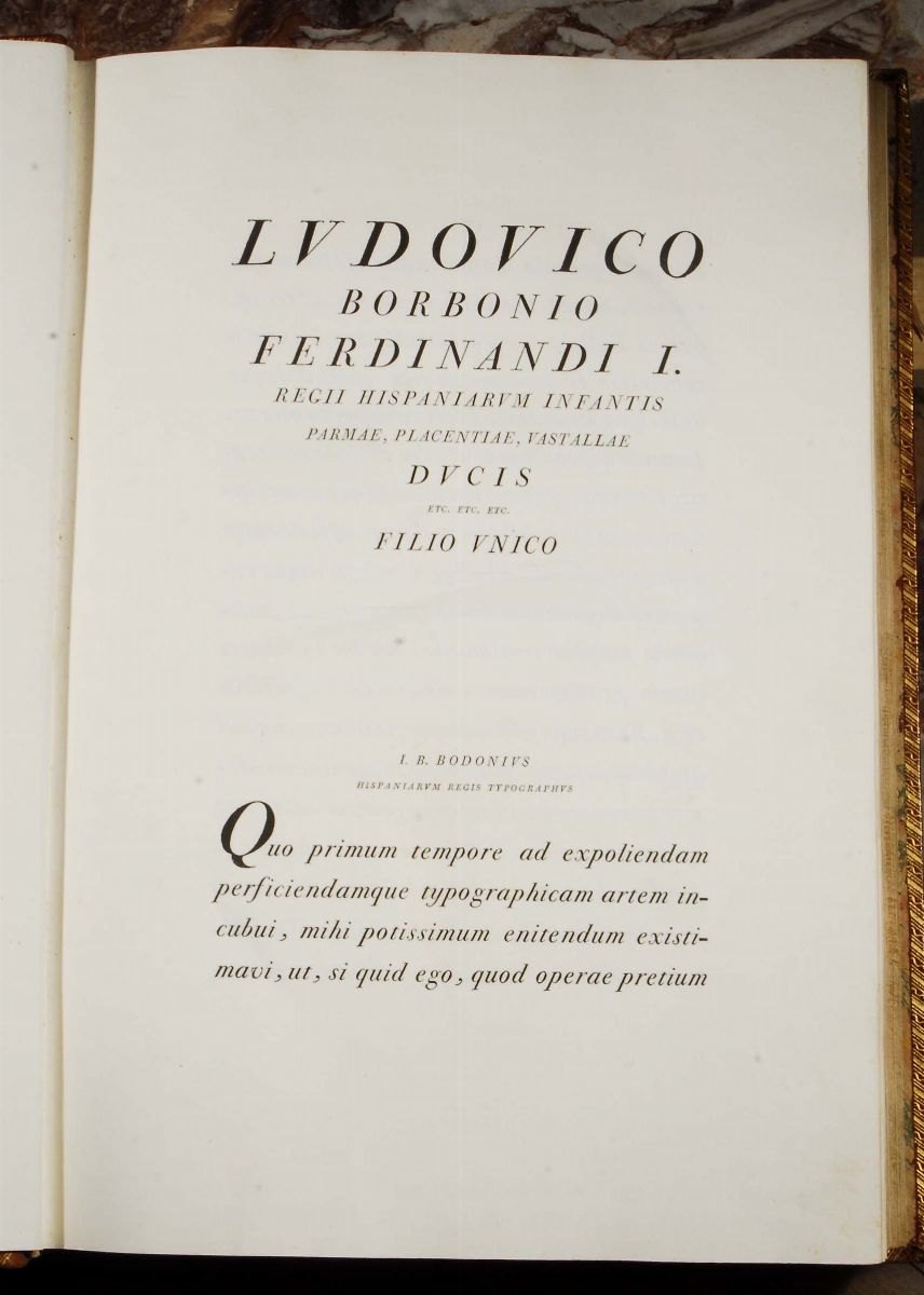 Edizioni del '700 - Bodoniane Kempis Tommasode Imitatione Christi. Libri IV. Parmae, in Aedibus P...