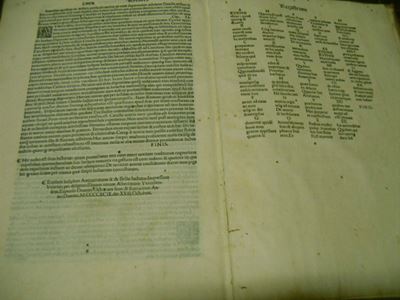 Edizioni Incunabole Iosephus Flaviusde Antiquitatibus Ac De Bello Iudaico, (impressum Venetiis, p...