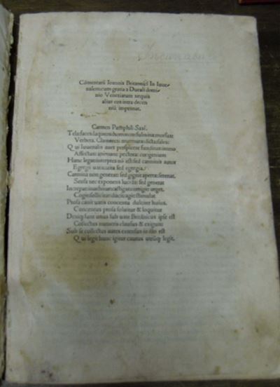 Edizioni del '500 - Autori Latini Iuvenalis Decimus Iuniuscommentarii Ioannis Britannici in Iuven...