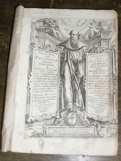 Edizioni del '500 - Filosofia - Illustrati Gioacchino da Fiore Raimondo