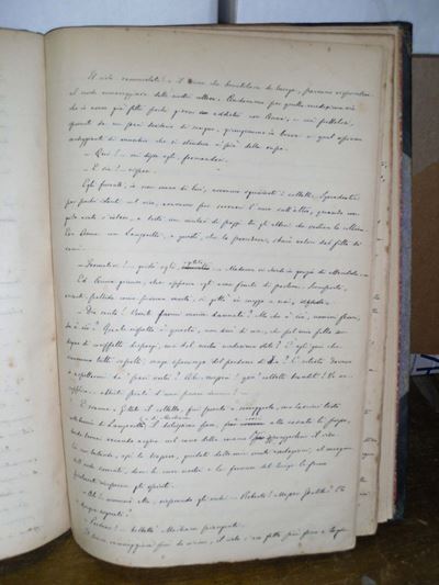Manoscritti Letterari Barrili Anton Giuliofra Gualberto. Storia del Secolo XIV.