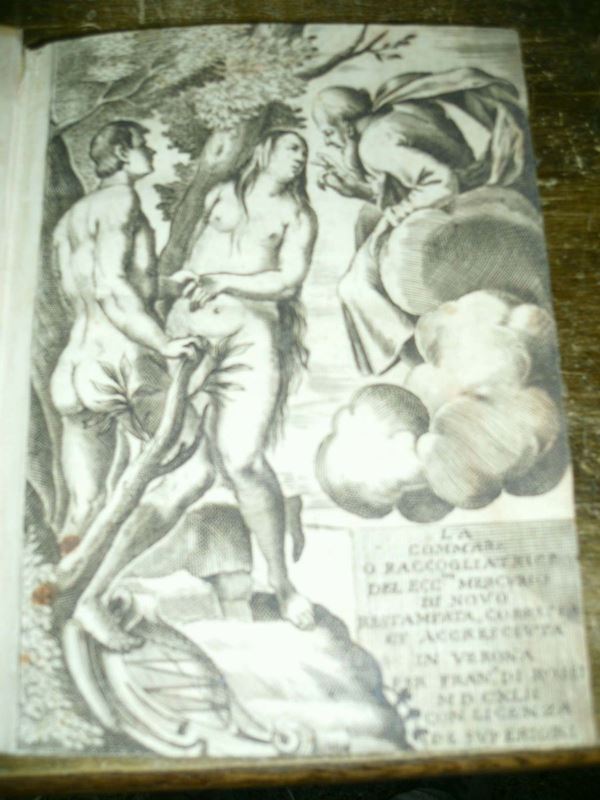 Edizioni del '600 - illustrati MERCURIO Girolamo La Commare raccoglitrice. Per Francesco di Rossi, in Verona, 1642.
