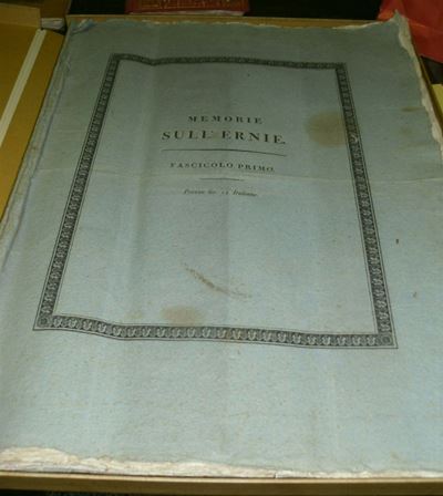 Edizioni del '800 - Medicina Scarpa Antoniosull'ernie. Memorie Anatomico-chirurgiche, Milano, dal...