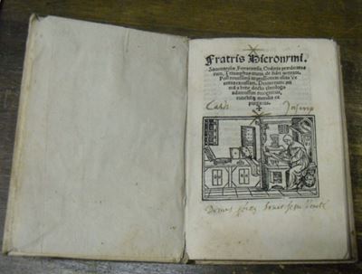 Edizioni del '500 - Trattatistica Religiosa Savonarola Girolamofratris Hieronymi Savonarolae Ferr...