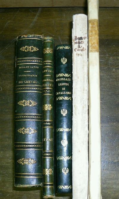 Lotto di 4 Opere di Ippologia ed Equitazione Bonsi Francesco (e Altri)bonsi Francesco, Regole per...