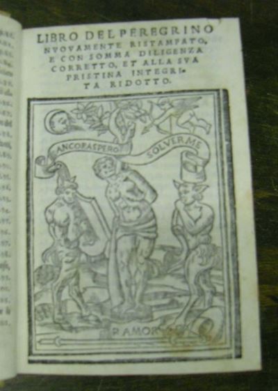 Edizioni del '500 - Poesia Caviceo Giacomoil Peregrino di M. Giacopo Caviceo da Parma Nuovamente ...