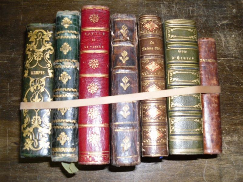 Lotto di libri liturgici cristiani in piccolo formato e bella legatura  - Auction Old and Rare Books - Cambi Casa d'Aste