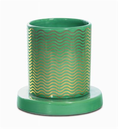 Ettore Sottsass (1917-2007)vaso Mediterraneo