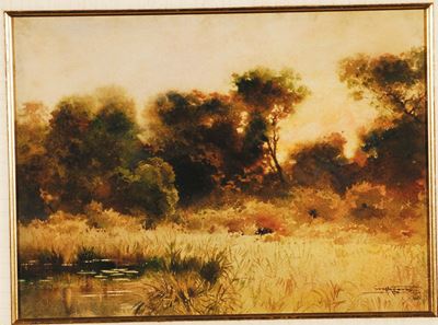 Aurelio Craffonara (1875-1945)paesaggio
