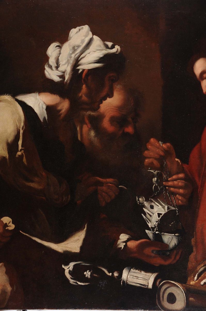 Bernardo Strozzi (1581-1644), Scuola Dielemosina di San Lorenzo