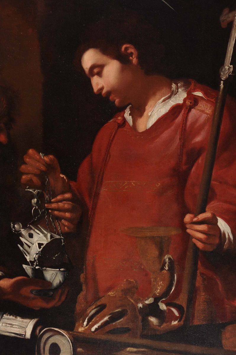 Bernardo Strozzi (1581-1644), Scuola Dielemosina di San Lorenzo