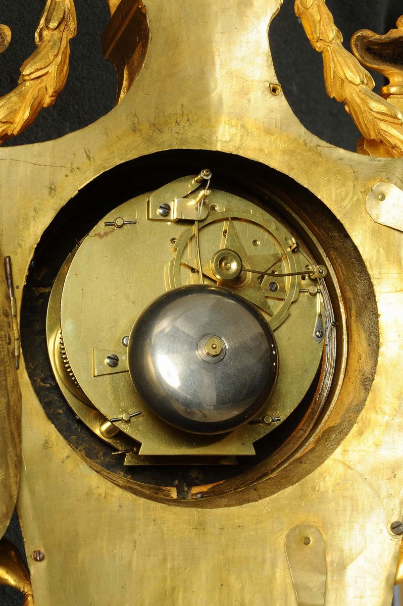 Orologio Cartel Firmato le Nepveu a Paris,francia Fine XVIII Secolo