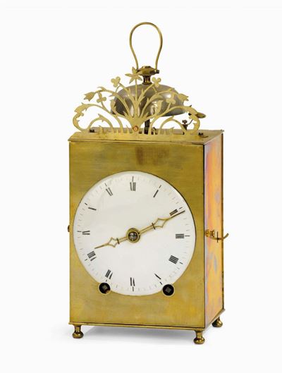 Bella Cappuccina in Ottone Dorato, Svizzera Inizi XIX Secolo