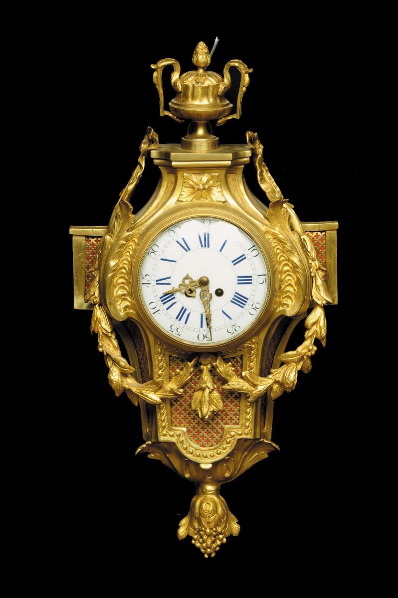 Orologio Cartel Napoleone III, Francia 1860 circa  - Auction Pendulum and Decorative Clocks - Cambi Casa d'Aste