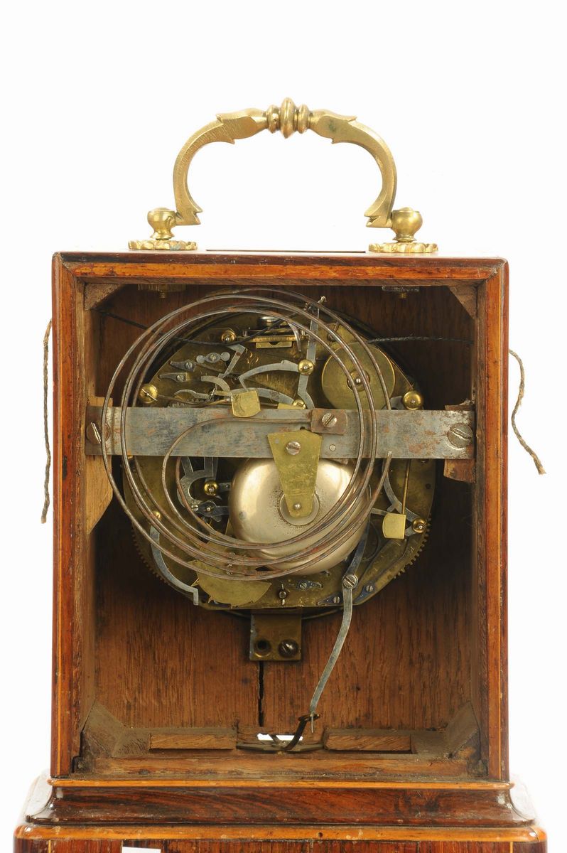 Marescialla con Cassa in Legno Finemente Intarsiata, Svizzera 1860 Circa