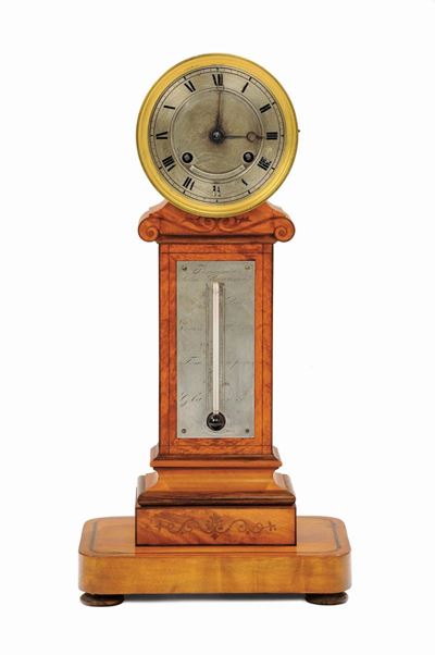 Orologio da Soprammobile con Cassa in Radica, Francia 1825 Circa