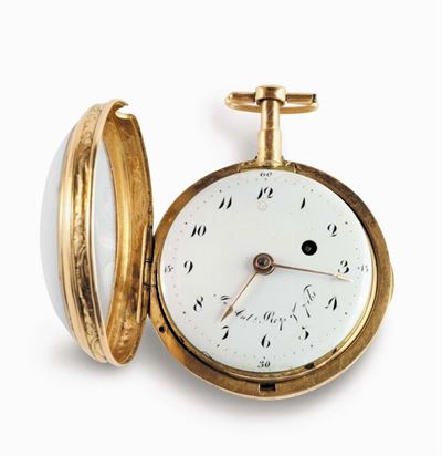Orologio da Tasca con Cassa in Oro, Francia 1790