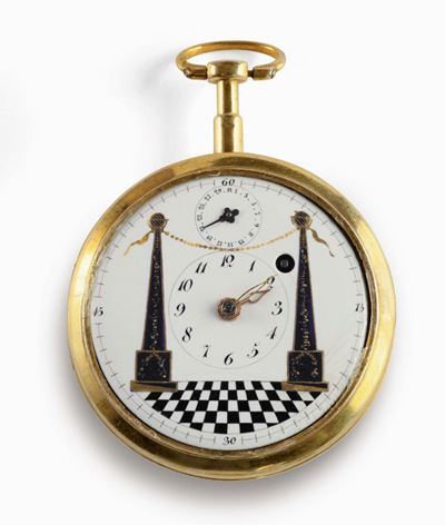 Orologio con Cassa in Oro, Svizzera Inizi XIX Secolo