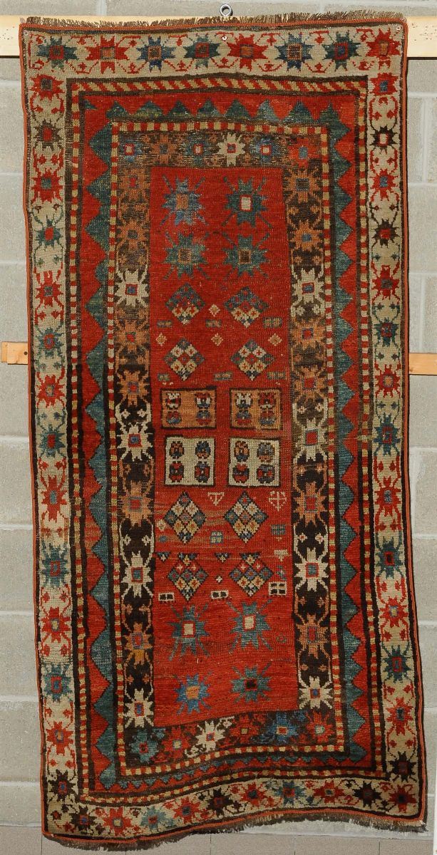 Passatoia caucasica, fine XIX secolo  - Auction Ancient Carpets - Cambi Casa d'Aste