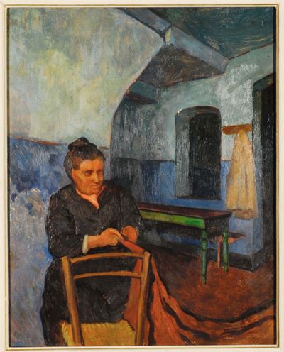 Paolo Rodocanachi (1891-1958)la Moglie del Pescatore 1928,