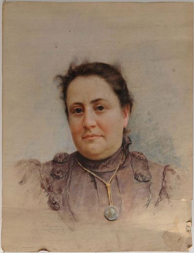 Michele Cortegianiritratto di Elvira Massard