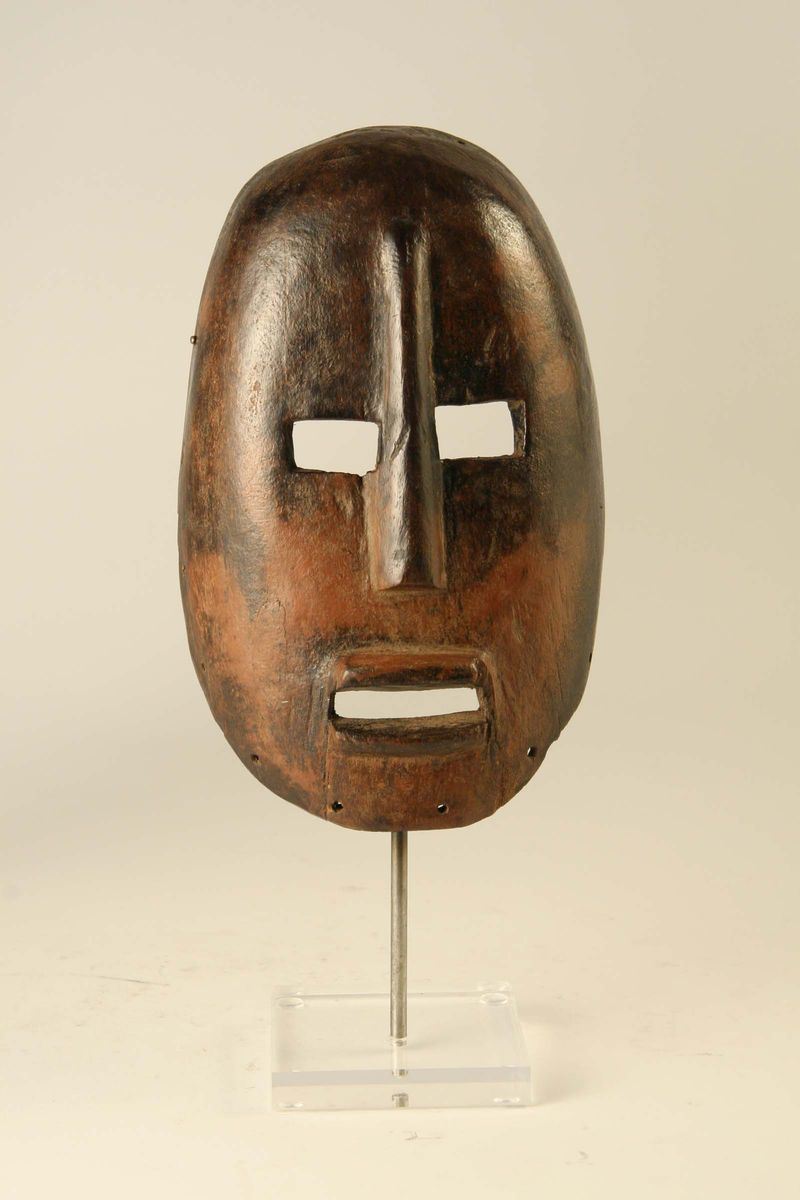 Maschera, area Kumu (Repubblica Democratica del Congo)  - Auction African Art - Cambi Casa d'Aste