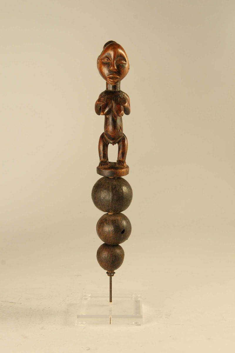 Sonaglio, Luba (Repubblica Democratica del Congo)  - Asta Arte Africana - Cambi Casa d'Aste