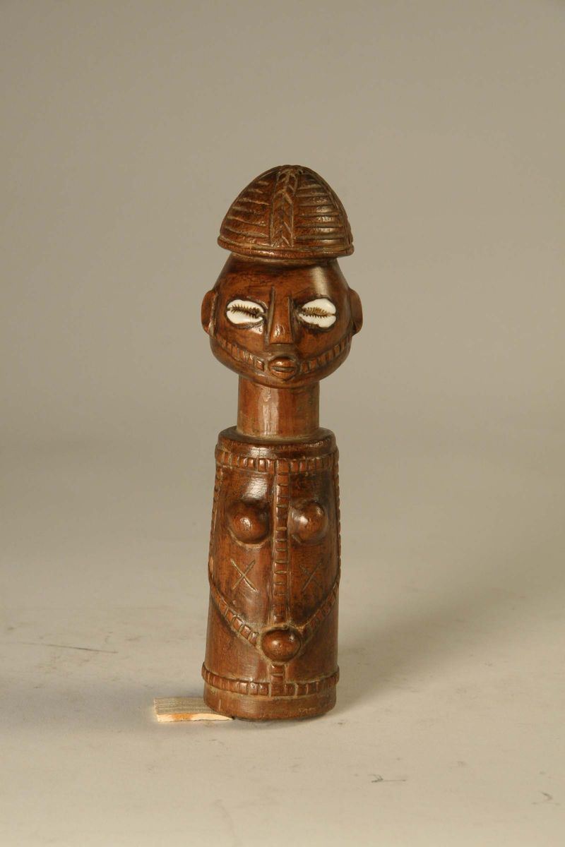 Figura di gemello, Tabwa (Repubblica Democratica del Congo)  - Asta Arte Africana - Cambi Casa d'Aste