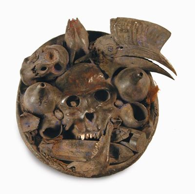 Piatto da Féticheur, Bulu (gabon)
