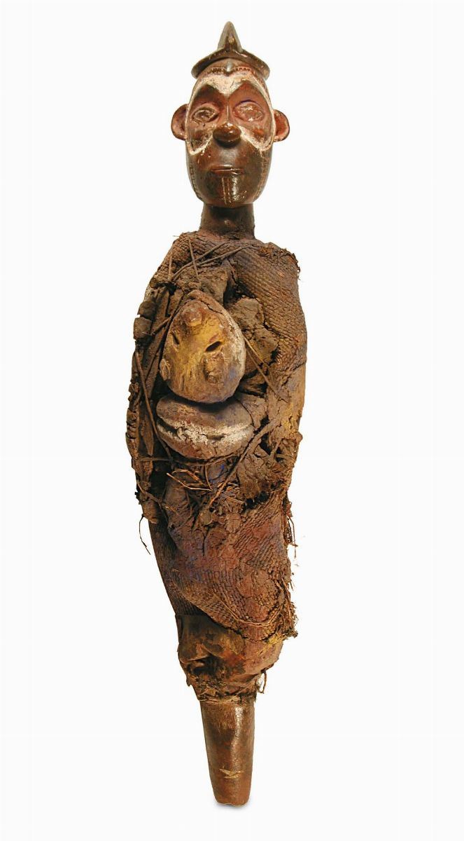 Figura magica, Yaka (Repubblica Democratica del Congo)  - Asta Arte Africana - Cambi Casa d'Aste