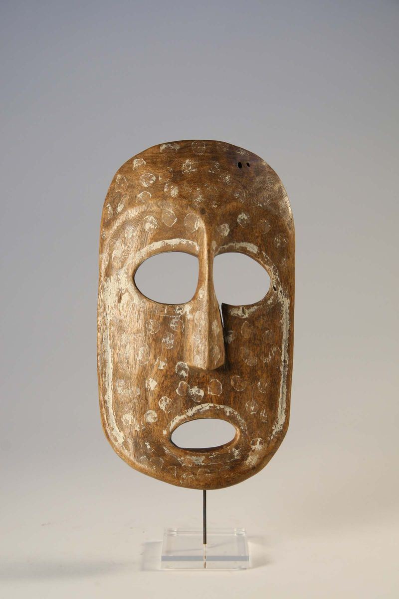Maschera, Kumu (Repubblica Democratica del Congo)  - Auction African Art - Cambi Casa d'Aste