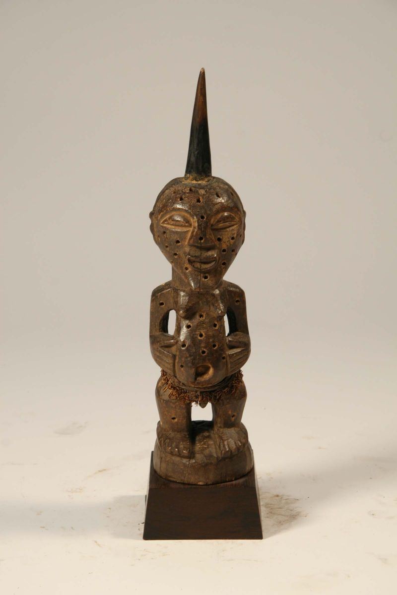 Figura magica, Songye (Repubblica Democratica del Congo)  - Asta Arte Africana - Cambi Casa d'Aste