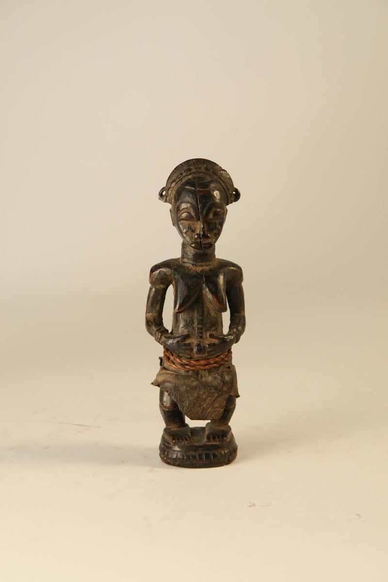 Figura femminile, Baoulé (Costa d'Avorio)  - Asta Arte Africana - Cambi Casa d'Aste