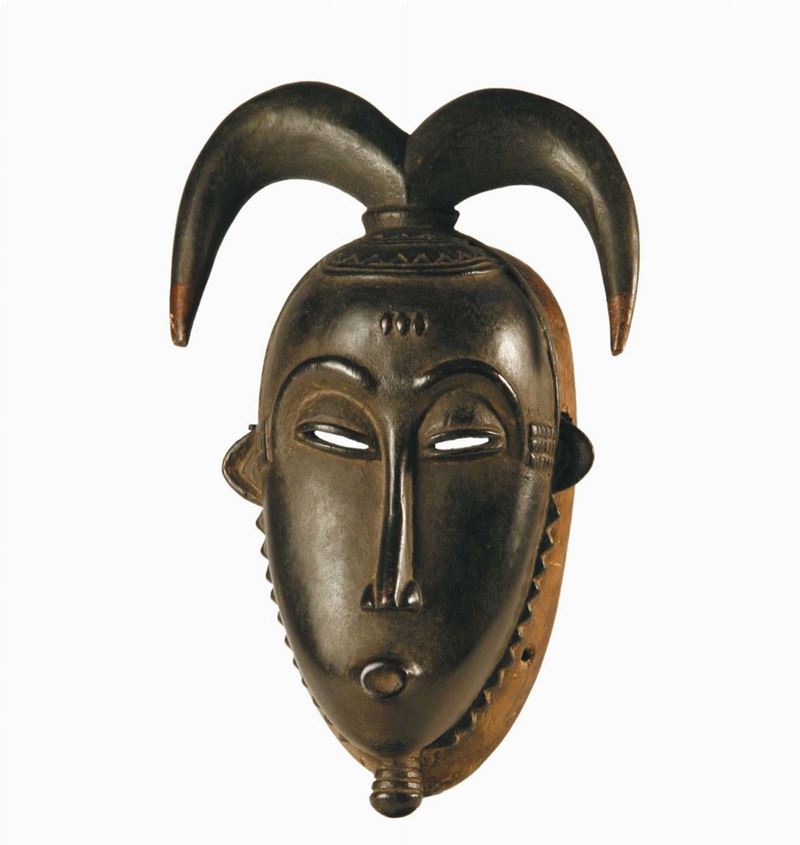 Maschera, Yaouré (Costa d'Avorio)  - Asta Arte Africana - Cambi Casa d'Aste