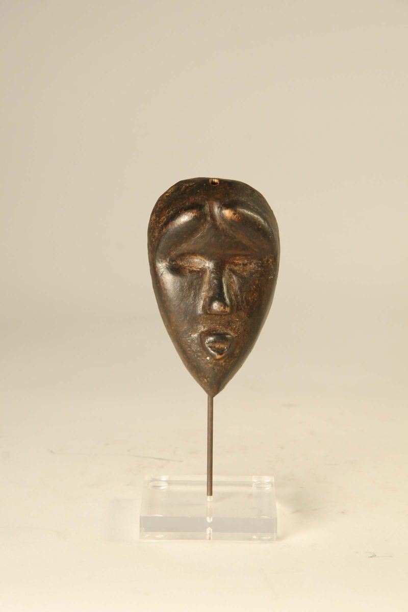 Maschera in miniatura, Dan (Costa d'Avorio)  - Asta Arte Africana - Cambi Casa d'Aste