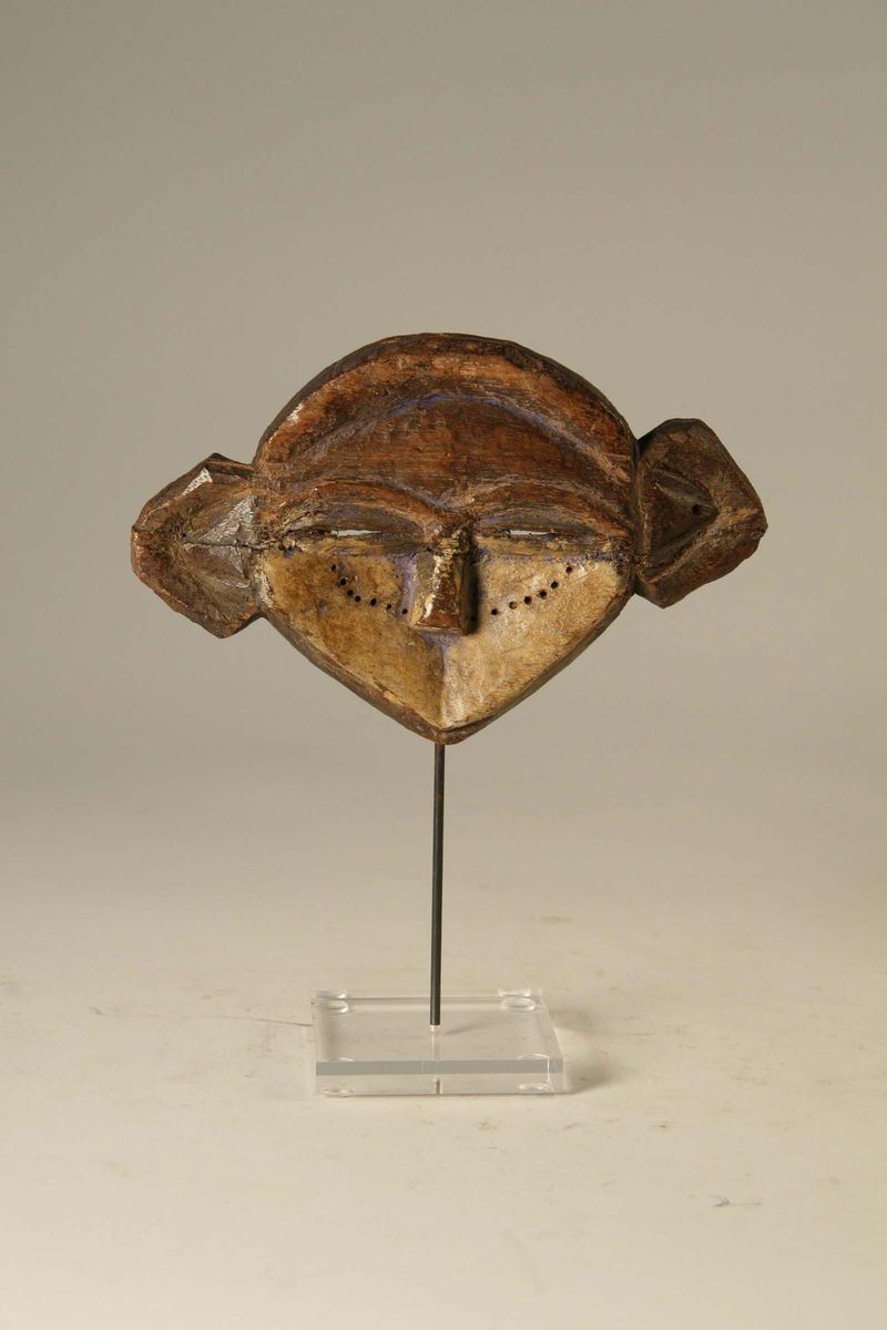 Maschera in miniatura, Pende (Repubblica Democratica del Congo)  - Auction African Art - Cambi Casa d'Aste